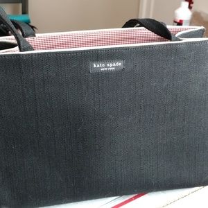 Authentic, Vintage Kate Spade Linen Satchel